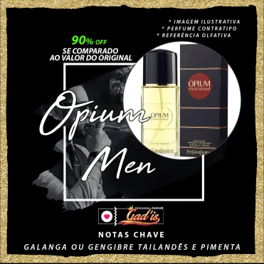 Perfume Similar Gadis 106 Inspirado em Opium Pour homme Contratipo